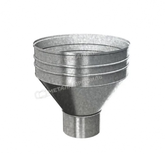 МП ПРОЕКТ Воронка водосборная D350/150 Цинк