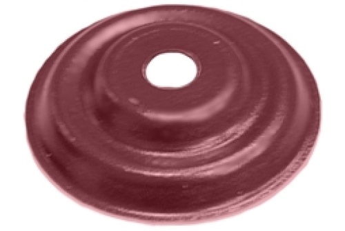 Накладка декоративная кронштейна трубы на кирпич RAL 3005