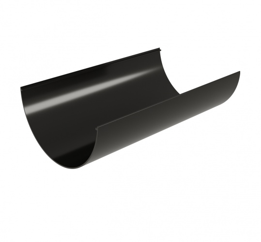 Желоб английский ПВХ Grand Line 3м черный (RAL 9005)