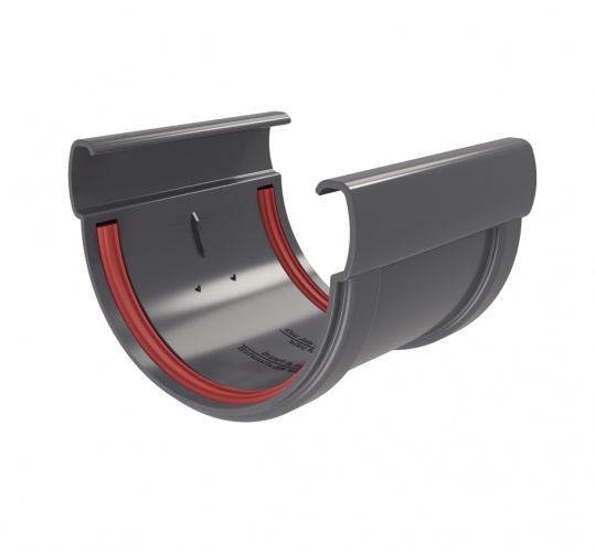 Соединитель желобов Дизайн 135 ПВХ Grand Line 7024