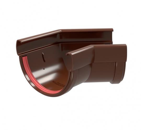 Угол желоба 135° Дизайн 135 ПВХ Grand Line 8017