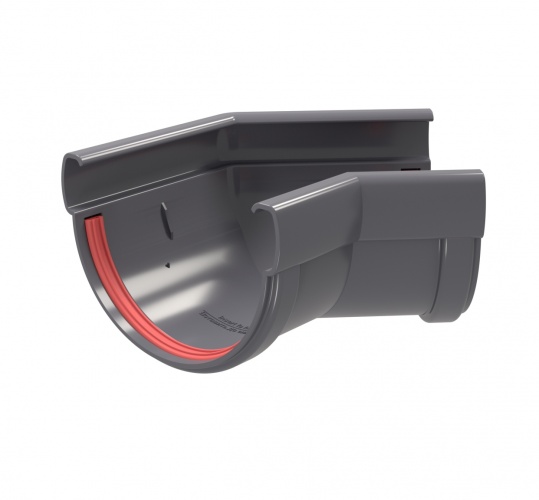 Угол желоба 135° Дизайн 135 ПВХ Grand Line 7024