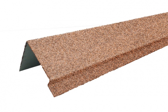 Наличник оконный металлический LUX 1250х120х100 мм Песчаный