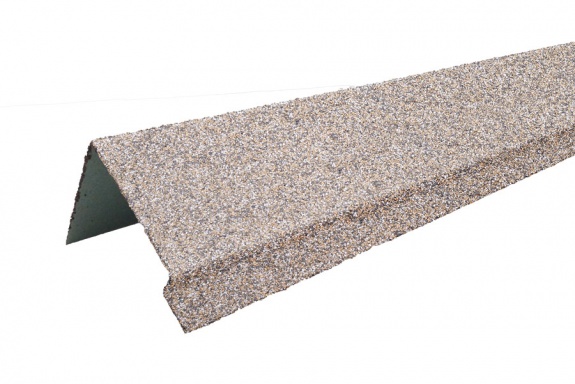 Наличник оконный металлический LUX 1250х120х100 мм Серо-бежевый