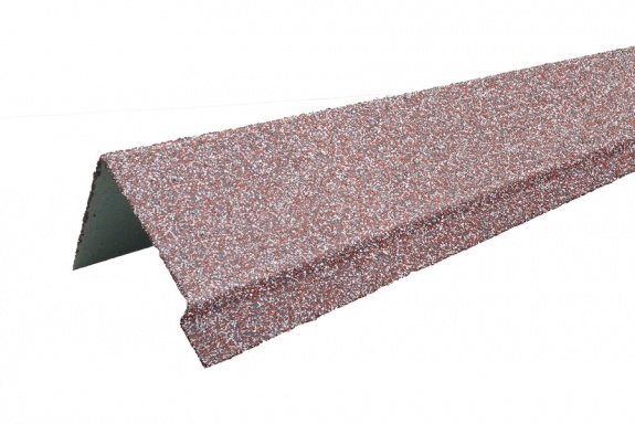 Наличник оконный металлический LUX 1250х120х100 мм Мраморный