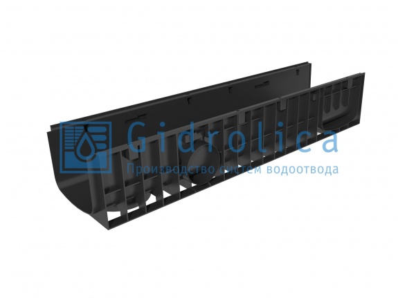 Лоток водоотводный Gidrolica Standart ЛВ-20.24,6.18,5 - пластиковый (820)