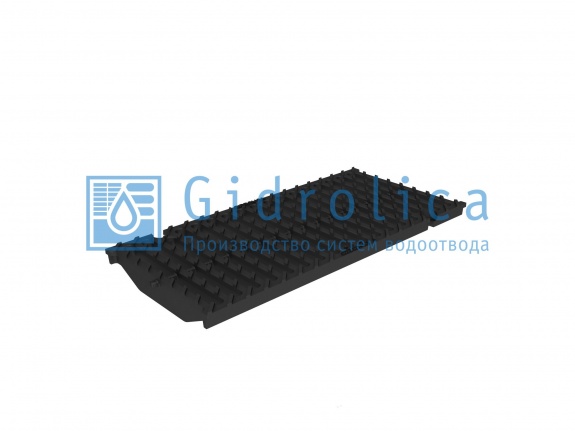 Решетка водоприемная Gidrolica Super РВ -20.24.50 - щелевая чугунная ВЧ, кл. E600 (50209E)