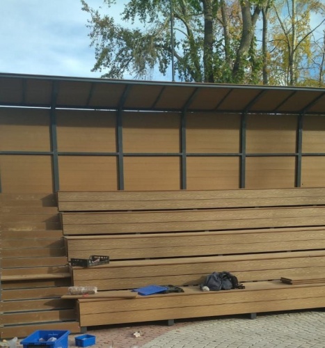 Террасная доска 3D TalverWood 150*25*6000 орех брашированная двусторонняя (текстура-вельвет) 