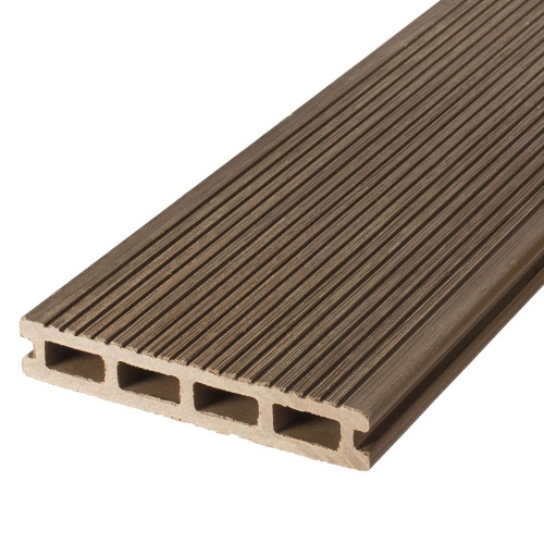 Террасная доска 3D TalverWood 150*25*6000 орех брашированная двусторонняя (текстура-вельвет) 