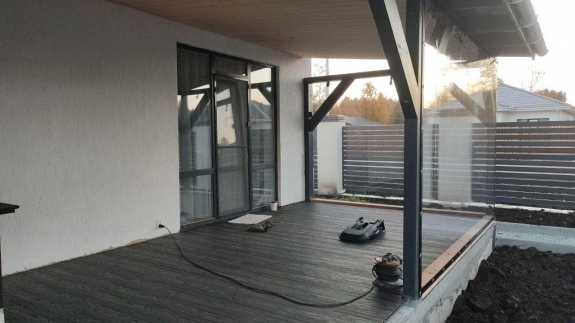 Террасная доска 3D TalverWood 150*25*4000 антрацит брашированная двусторонняя (текстура-вельвет) 