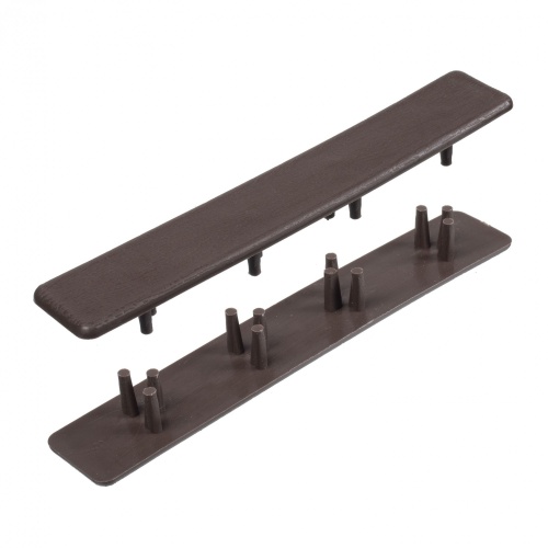 Заглушка торцевая для террасной доски TalverWood 27*152мм в цвет доски пластик 