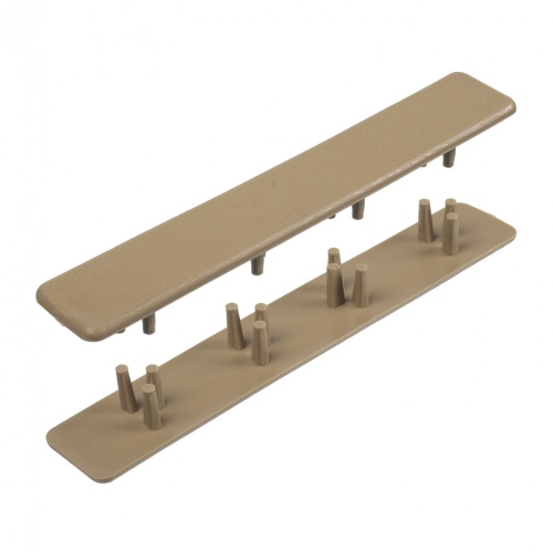 Заглушка торцевая для террасной доски TalverWood 27*152мм в цвет доски пластик 