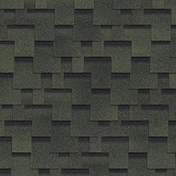 Гибкая черепица Shinglas Оптима Аккорд Зеленый