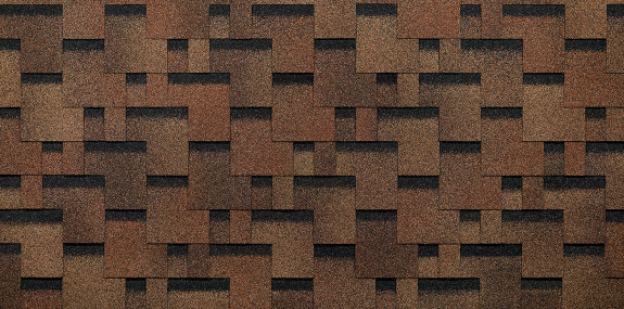 Гибкая черепица Docke Лабиринт Светло-коричневый