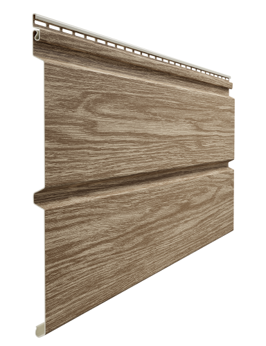 Сайдинг виниловый, под дерево, Docke Lux, Монреаль, Брус, D6S, Кедр