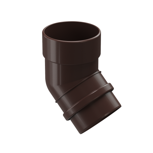 Колено 45˚ Docke LUX Шоколад