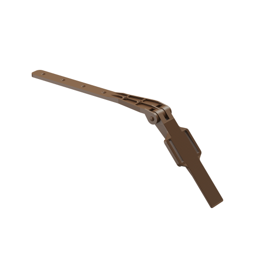 Крепление регулируемое для кронштейна желоба Docke Premium Каштан