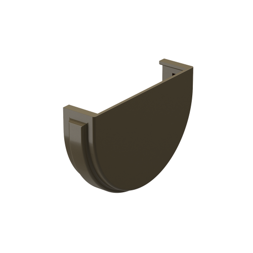 Заглушка желоба Docke Premium Каштан