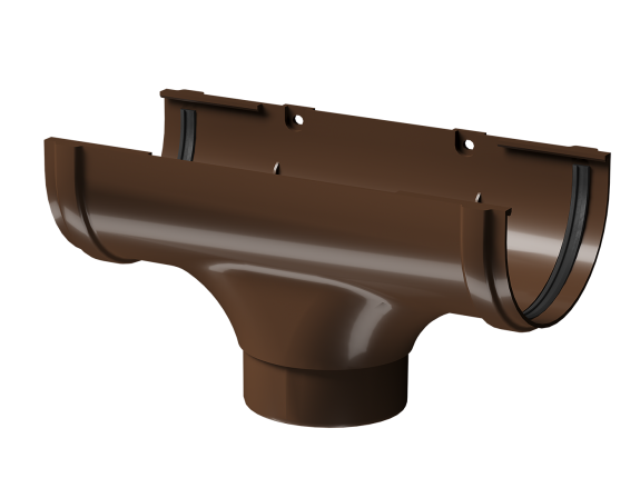 Воронка желоба Docke Premium Каштан