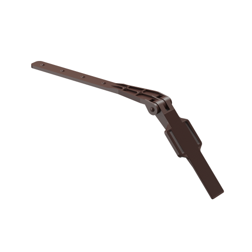 Крепление регулируемое для кронштейна желоба Docke Premium Шоколад