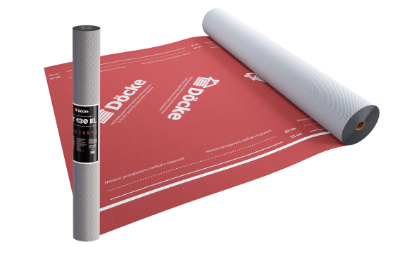 Dӧcke Мембрана супердиф. 3х-слойн. универс. с клеевой полосой, АT 130 EL, 70 кв.м.