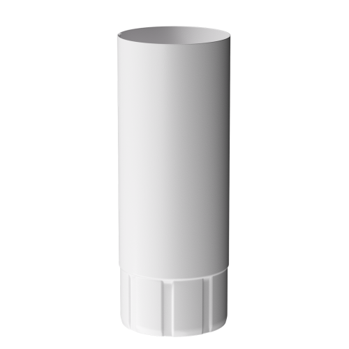 Водосточная труба D90 Docke Stal Premium Пломбир, 1м