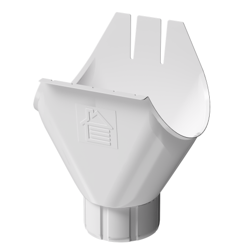 Воронка желоба 125/90 Docke Premium Stal Пломбир