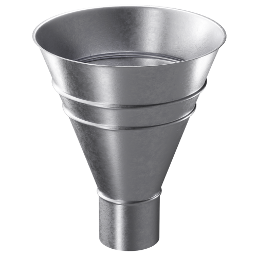 Воронка водосборная 90 Docke Premium Stal Оцинкованная сталь