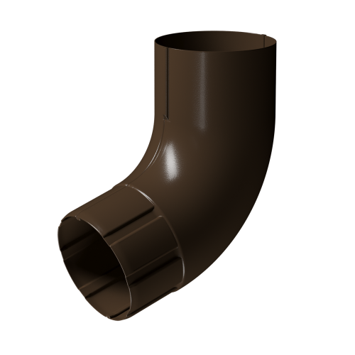 Колено 72˚ D90 Docke Premium Stal Каштан