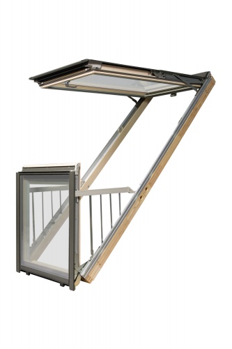 Окно-балкон Fakro FGH-V P2 78x255