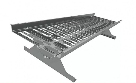Переходной мостик дл. 1250 мм (оцинкованный)