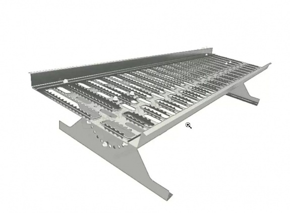 Переходной мостик дл. 1250 мм (9016)