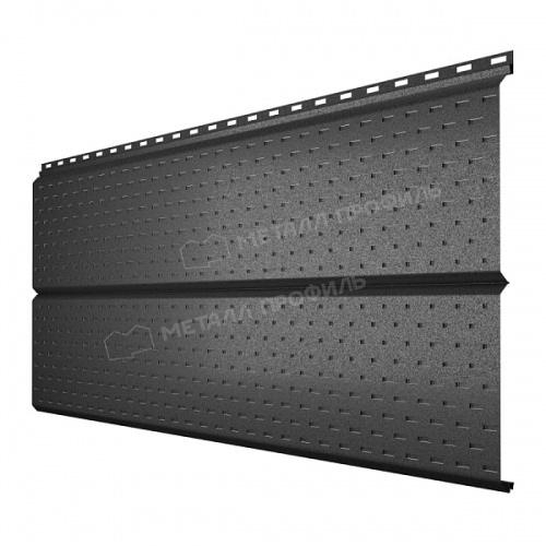 Софит перфор. Lбрус-XL-14х335 (VALORI-20-DarkGrey-0.5)