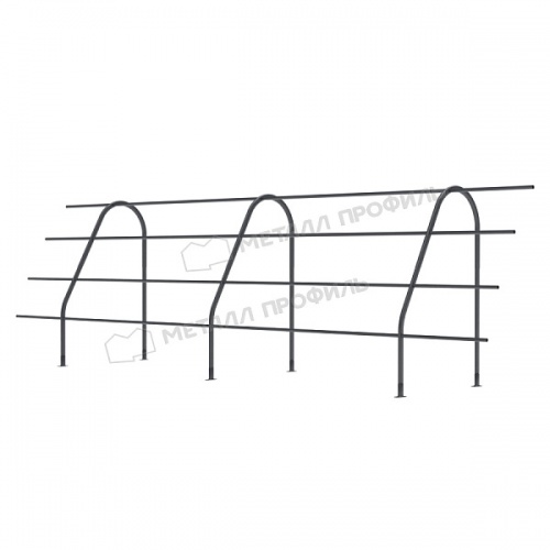 Ограждение кровельное ОК-h1200х3000 мм (7024)