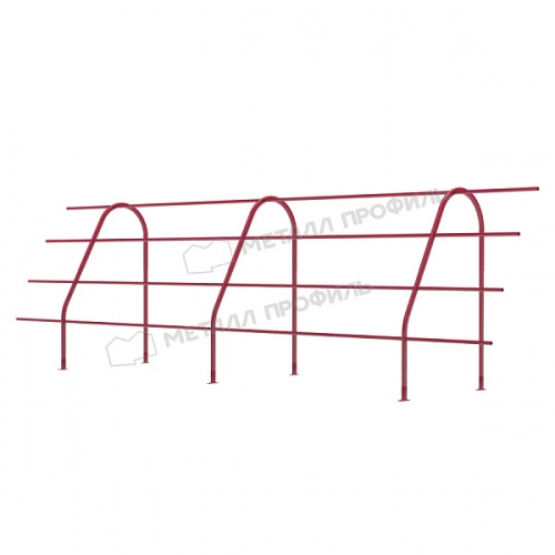 Ограждение кровельное ОК-h1200х3000 мм (3005)