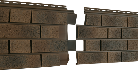 Фасадная панель Ю-Пласт Стоун Хаус S-Lock Клинкер Нордик Лава