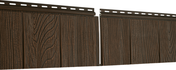 Фасадная панель Ю-Пласт Хокла Щепа S-Lock Можжевеловый