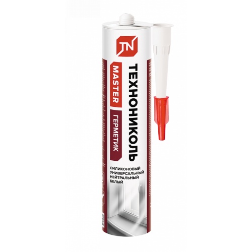 Герметик Технониколь универсальный нейтральный силиконовый 280мл бесцветный (667565)