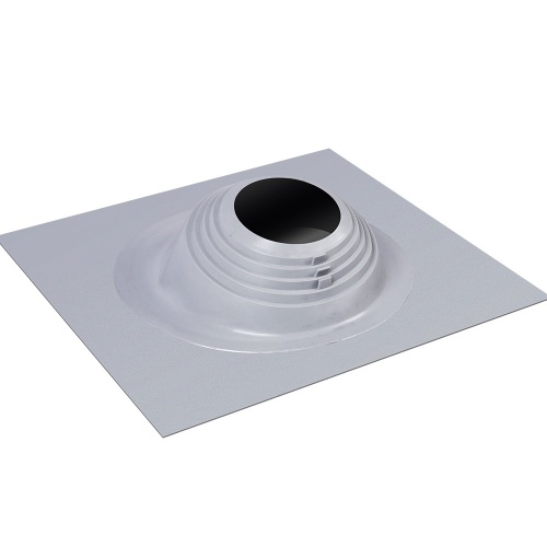 Проходной элемент MF CN угловой №6 (200-280мм) +240 силиконовый (металлический окрашенный фланец) серебро