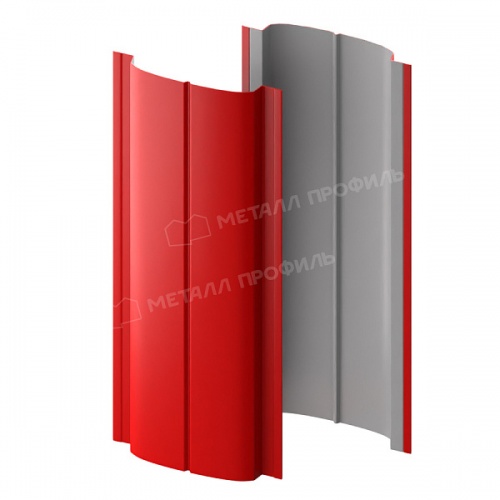 Штакетник металлический МП ELLIPSE-T 19х126 NormanMP (ПЭ-01-3020-0.5)