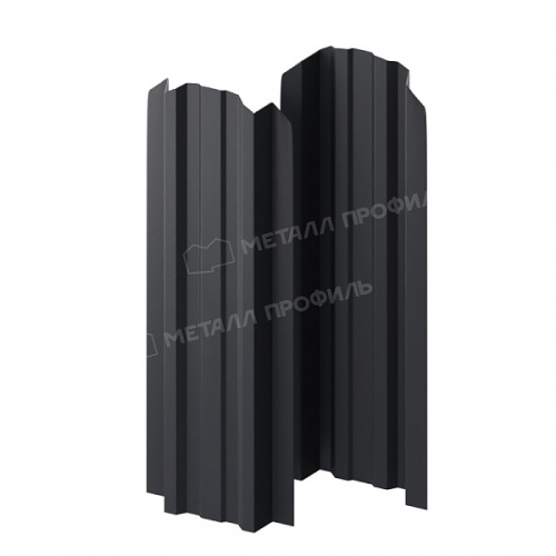 Штакетник металлический МП LАNE-O 16,5х99 (ПЭМАД-01-70247024-0.4)