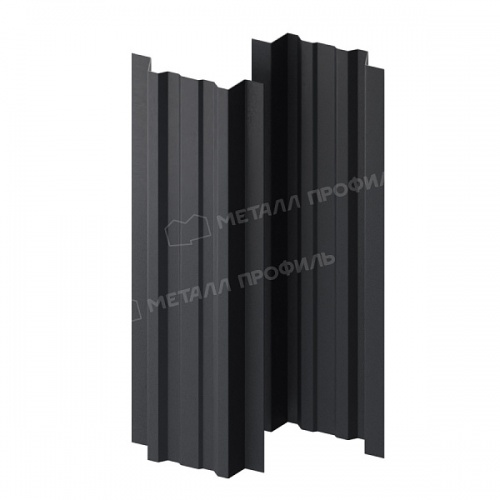 Штакетник металлический МП LАNE-T 16,5х99 (ПЭМАД-01-70247024-0.4)