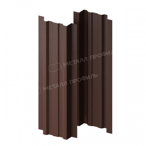 Штакетник металлический МП LАNE-T 16,5х99 (ПЭМАД-01-80178017-0.4)