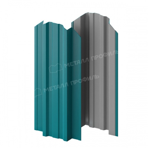 Штакетник металлический МП TRAPEZE-O 16,5х118 (ПЭ-01-5021-0.4)