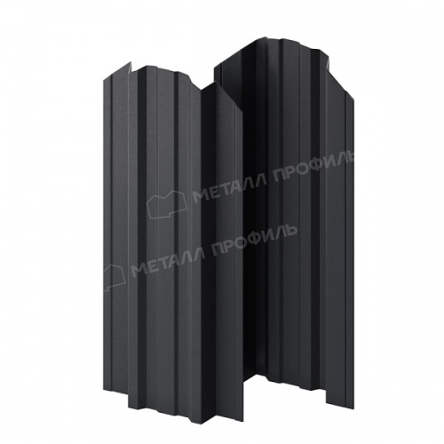 Штакетник металлический МП TRAPEZE-O 16,5х118 (ПЭМАД-01-70247024-0.4)