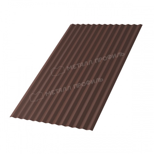 Профнастил МП-18x1100-A (MattMP-20-8017-0,5)