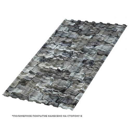 Профнастил МП-20x1100-B (ECOSTEEL-01-БелыйКамень-0,5)