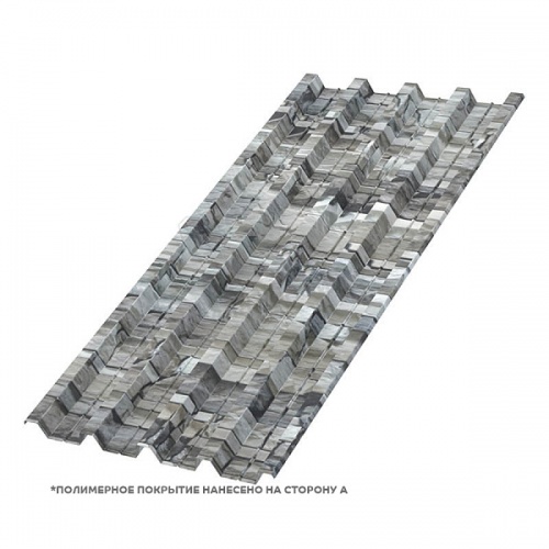 Профнастил Н-60x845-A (ECOSTEEL-01-БелыйКамень-0,5)