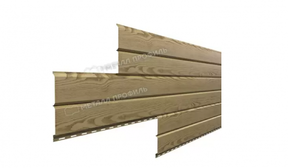 Сайдинг Lбрус-15х240 (ECOSTEEL_MA-01-Сосна-0.5)