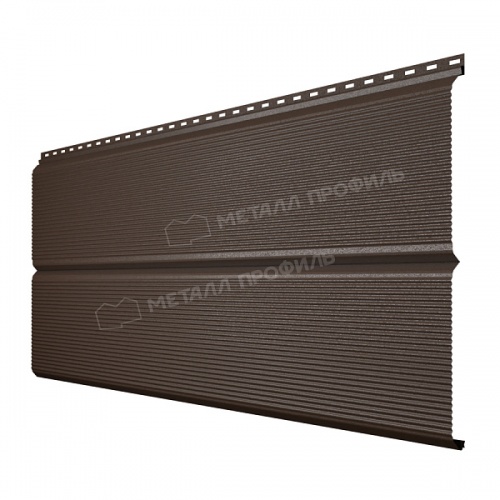 Сайдинг Lбрус-XL-В-14х335 (VALORI-20-DarkBrown-0.5)